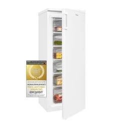 Budget 🔥 Exquisit Gefrierschrank GS235-H-040E Weiss | Standgerät | 160 L Volumen | Weiß 🎁