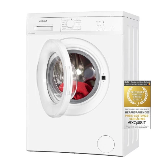 Coupon 😀 Exquisit Waschmaschine WA6010-060D Weiss | 1330 U/Min. | Fassungsvermögen 7 Kg 🎁 3 Coupon 😀 Exquisit Waschmaschine WA6010-060D Weiss | 1330 U/Min. | Fassungsvermögen 7 Kg 🎁