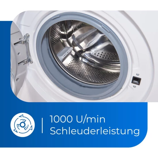 Coupon 😀 Exquisit Waschmaschine WA6010-060D Weiss | 1330 U/Min. | Fassungsvermögen 7 Kg 🎁 7 Coupon 😀 Exquisit Waschmaschine WA6010-060D Weiss | 1330 U/Min. | Fassungsvermögen 7 Kg 🎁 – Bild 5