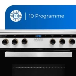 Neu 😀 Exquisit EHI 60-3.1 Inox Elektro-Standherd | Induktions-Kochfeld | Ober- / Unterhitze | Grill | Umluft | Multifunktionsbackofen | Inox ❤️ -Exquisit Verkaufsladen unnamed file 1053