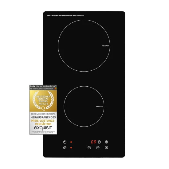 Top 10 😍 Exquisit Kochfeld EKI 300-2 | Induktion | Touch Control | 2 Kochstellen | Rahmenlos | 3500 W ✔️ 3 Top 10 😍 Exquisit Kochfeld EKI 300-2 | Induktion | Touch Control | 2 Kochstellen | Rahmenlos | 3500 W ✔️