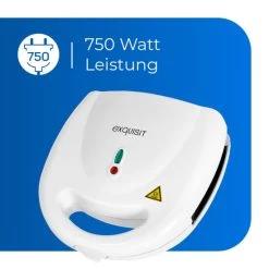 Auslauf 😀 Exquisit ST 3101 We Sandwichmaker | Antihaft Beschichtung | Überhitzungsschutz | Weiß 💯 14 Auslauf 😀 Exquisit ST 3101 We Sandwichmaker | Antihaft Beschichtung | Überhitzungsschutz | Weiß 💯 -Exquisit Verkaufsladen unnamed file 1072