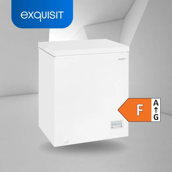 Blitzangebot 🎉 Exquisit Gefriertruhe GT150-E-040F Weiss | Standgerät | 142 L Volumen | Weiß 😍 4 Blitzangebot 🎉 Exquisit Gefriertruhe GT150-E-040F Weiss | Standgerät | 142 L Volumen | Weiß 😍 – Bild 2