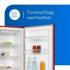 Billig 🔔 Exquisit Kühl-Gefrierkombination KGC260-75-LF-E-050E Rot | 262 L Nutzinhalt | Rot ⭐ -Exquisit Verkaufsladen unnamed file 1122