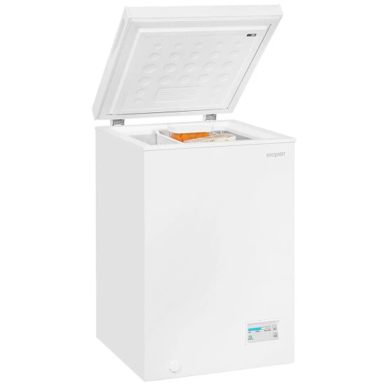 Schlussverkauf 🧨 Exquisit Gefriertruhe GT100-E-040E Weiss | Standgerät | 100 L Volumen | Weiß 🧨 3 Schlussverkauf 🧨 Exquisit Gefriertruhe GT100-E-040E Weiss | Standgerät | 100 L Volumen | Weiß 🧨