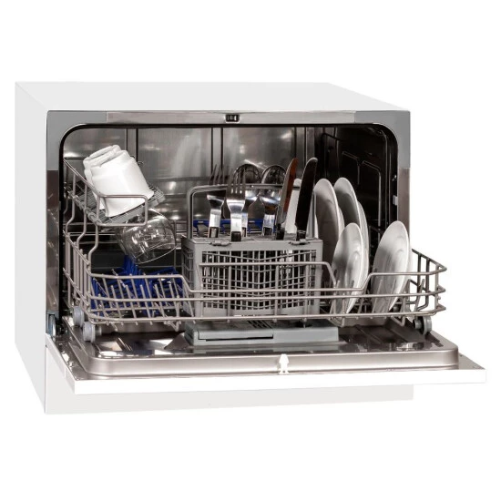 Auslauf 😉 Exquisit Exqusit Geschirrspüler GSP206-030F Weiss |Standgerät, Tischgerät | 6 Maßgedecke | Weiß 🌟 4 Auslauf 😉 Exquisit Exqusit Geschirrspüler GSP206-030F Weiss |Standgerät, Tischgerät | 6 Maßgedecke | Weiß 🌟 – Bild 2