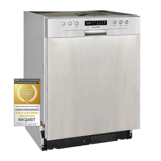 Großhandel 👍 Exquisit Einbaugeschirrspüler EGSP9313-EF-030E Inox | Edelstahlfront | 13 Gedecke | Inox 🛒 3 Großhandel 👍 Exquisit Einbaugeschirrspüler EGSP9313-EF-030E Inox | Edelstahlfront | 13 Gedecke | Inox 🛒