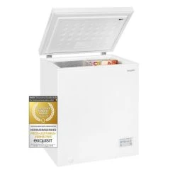 Rabatt ✨ Exquisit Gefriertruhe GT150-E-040E Weiss | Standgerät | 145 L Volumen | Weiß 😉