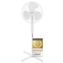 Neu ❤️ Exquisit Standventilator VS 35064 We| Pianokey | 50 Watt | Oszillation | Weiß ⌛