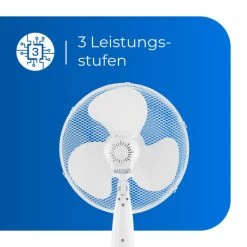 Neu ❤️ Exquisit Standventilator VS 35064 We| Pianokey | 50 Watt | Oszillation | Weiß ⌛ -Exquisit Verkaufsladen unnamed file 1206