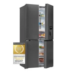 Am billigsten 🛒 Exquisit Multi Door MD430-100-WS-200E Inoxlook-az | 432 L Nutzinhalt | Inoxlook-az ❤️