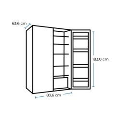 Am billigsten 🛒 Exquisit Multi Door MD430-100-WS-200E Inoxlook-az | 432 L Nutzinhalt | Inoxlook-az ❤️ -Exquisit Verkaufsladen unnamed file 1219