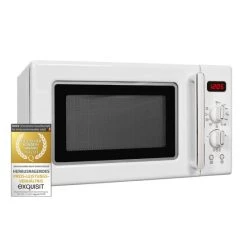 Bester Verkauf 🔥 Exquisit Mikrowelle RMW720-3GDIG Weiss | 20 Liter Nutzinhalt | 1000 Watt | Weiß 👍
