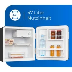 Neu 🌟 Exquisit Mini Kühlschrank CKB45-0-031F Schwarz | 47 L Nutzinhalt | Schwarz 🛒 -Exquisit Verkaufsladen unnamed file 1263