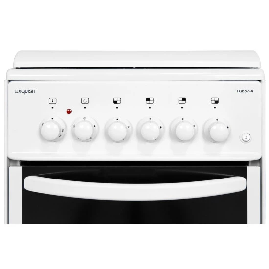 Großhandel 🎁 Exquisit Gasherd TGE 57-4 | Gas-Standherd | Gaskochfeld | 50 Liter Elektro-Garraum | Weiß ✔️ 7 Großhandel 🎁 Exquisit Gasherd TGE 57-4 | Gas-Standherd | Gaskochfeld | 50 Liter Elektro-Garraum | Weiß ✔️ – Bild 5