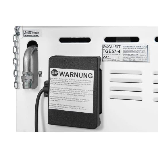 Großhandel 🎁 Exquisit Gasherd TGE 57-4 | Gas-Standherd | Gaskochfeld | 50 Liter Elektro-Garraum | Weiß ✔️ 9 Großhandel 🎁 Exquisit Gasherd TGE 57-4 | Gas-Standherd | Gaskochfeld | 50 Liter Elektro-Garraum | Weiß ✔️ – Bild 7