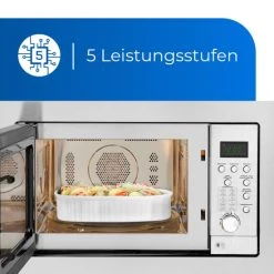 Blitzangebot 👍 Exquisit Einbaumikrowelle EMW 2546.1 HI | 900 Watt | Grill | Edelstahl ⌛ -Exquisit Verkaufsladen unnamed file 1318