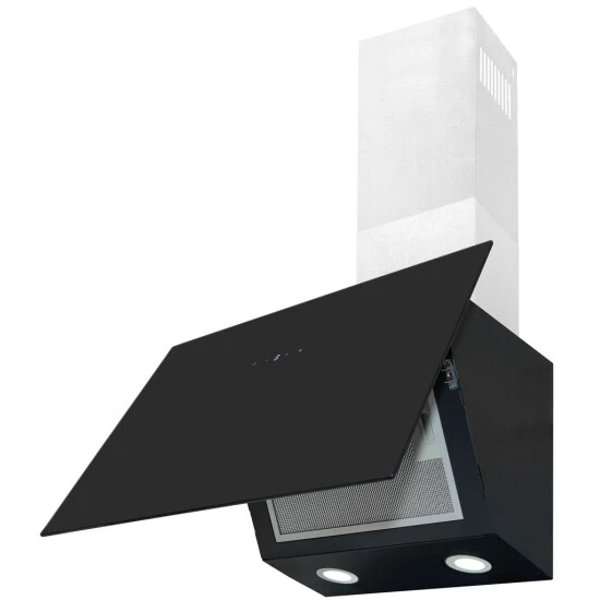 Schlussverkauf 💯 Exquisit KFD 60-8.1 Kopffrei-Dunstabzugshaube | Glasschirm | LED-Beleuchtung | Kamin: Inox | Schwarz ⌛ 5 Schlussverkauf 💯 Exquisit KFD 60-8.1 Kopffrei-Dunstabzugshaube | Glasschirm | LED-Beleuchtung | Kamin: Inox | Schwarz ⌛ – Bild 3