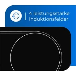 Bestes Angebot 🎁 Exquisit Kochfeld EKC 601-2.1 BZ | Glaskeramik | Touch Control | 4 Kochstellen | Bräterzone | 6100 W 🧨 -Exquisit Verkaufsladen unnamed file 1344