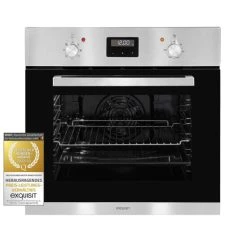 Besorgen 😍 Exquisit EBE 657-2U Elektro-Einbaubackofen | Grill | Ober- / Unterhitze | Inox 🤩