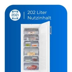 Aktion 🎉 Exquisit Gefrierschrank GS22-H-280E Weiss | Standgerät | 202 L Volumen | Weiß 🔥 12 Aktion 🎉 Exquisit Gefrierschrank GS22-H-280E Weiss | Standgerät | 202 L Volumen | Weiß 🔥 -Exquisit Verkaufsladen unnamed file 1405