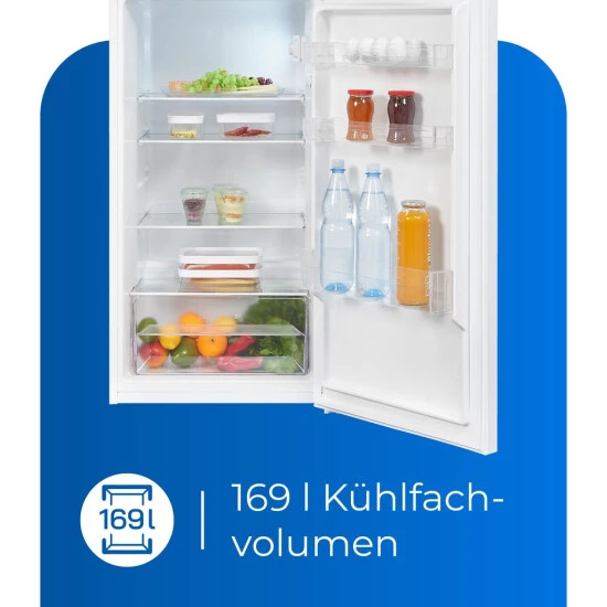 Billig 🥰 Exquisit Kühl- Und Gefrierkombination KGC270-45-040E Weiss | Standgerät | 206 L Volumen | Weiß 🛒 6 Billig 🥰 Exquisit Kühl- Und Gefrierkombination KGC270-45-040E Weiss | Standgerät | 206 L Volumen | Weiß 🛒 – Bild 4