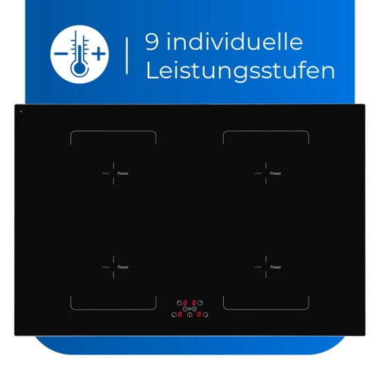 Bester Verkauf ✔️ Exquisit Kochfeld EKI801-5 | Induktion | Touch Control | 4 Kochstellen Mit Brückenschaltung | Rahmenlos | 7400 W ⌛ 7 Bester Verkauf ✔️ Exquisit Kochfeld EKI801-5 | Induktion | Touch Control | 4 Kochstellen Mit Brückenschaltung | Rahmenlos | 7400 W ⌛ – Bild 5