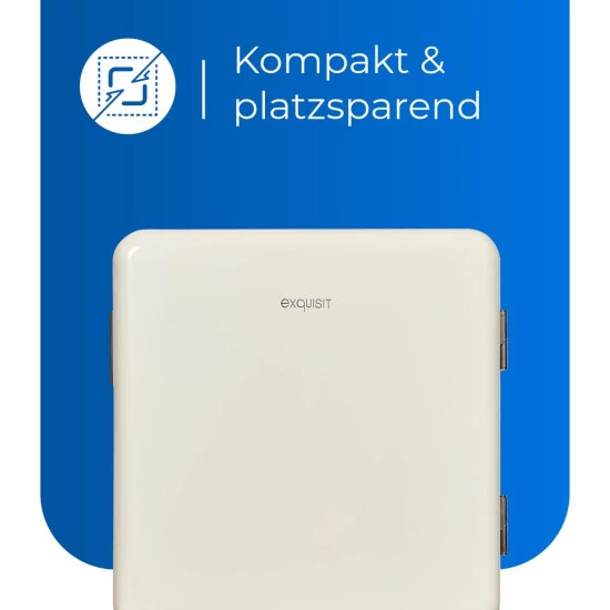 Rabatt 🧨 Exquisit Mini Kühlschrank CKB45-0-031F Creme | 47 L Nutzinhalt | Creme 🔥 6 Rabatt 🧨 Exquisit Mini Kühlschrank CKB45-0-031F Creme | 47 L Nutzinhalt | Creme 🔥 – Bild 4