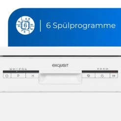 Am billigsten 🔥 Exquisit Geschirrspüler GSP9109-030E Weiss | Standgerät | 9 Gedecke | Weiß ✔️ 10 Am billigsten 🔥 Exquisit Geschirrspüler GSP9109-030E Weiss | Standgerät | 9 Gedecke | Weiß ✔️ -Exquisit Verkaufsladen unnamed file 155