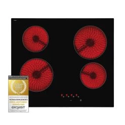 Brandneu ⭐ Exquisit Kochfeld EKI 701-5 | Induktion | Touch Control | 4 Kochstellen | Rahmenlos | 6500 W 🥰