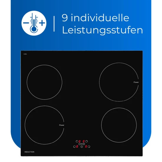 Brandneu ⭐ Exquisit Kochfeld EKI 701-5 | Induktion | Touch Control | 4 Kochstellen | Rahmenlos | 6500 W 🥰 7 Brandneu ⭐ Exquisit Kochfeld EKI 701-5 | Induktion | Touch Control | 4 Kochstellen | Rahmenlos | 6500 W 🥰 – Bild 5