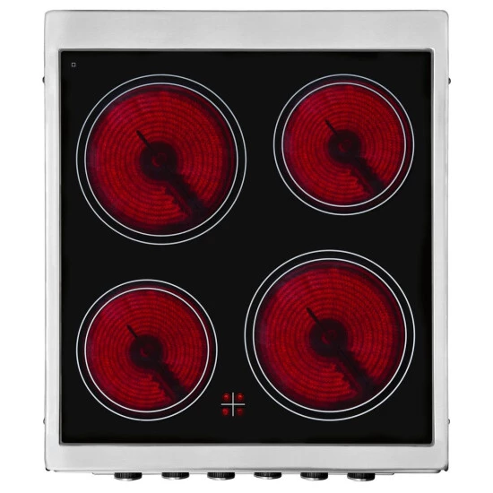 Am billigsten ⌛ Exquisit ECM 5-4 Inox Elektro-Standherd | Glaskeramik | Ober- / Unterhitze | Grill | Umluft | Inox 😉 5 Am billigsten ⌛ Exquisit ECM 5-4 Inox Elektro-Standherd | Glaskeramik | Ober- / Unterhitze | Grill | Umluft | Inox 😉 – Bild 3