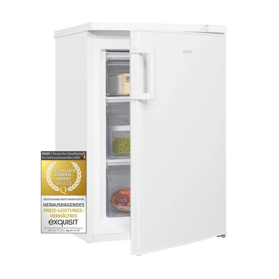 Neu ✔️ Exquisit Gefrierschrank GS81-H-010E Weiss | 85 L Nutzinhalt | Weiß 🌟 3 Neu ✔️ Exquisit Gefrierschrank GS81-H-010E Weiss | 85 L Nutzinhalt | Weiß 🌟