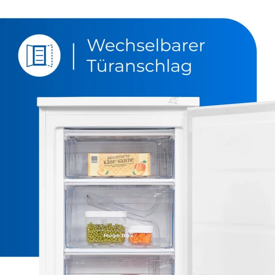 Neu ✔️ Exquisit Gefrierschrank GS81-H-010E Weiss | 85 L Nutzinhalt | Weiß 🌟 7 Neu ✔️ Exquisit Gefrierschrank GS81-H-010E Weiss | 85 L Nutzinhalt | Weiß 🌟 – Bild 5