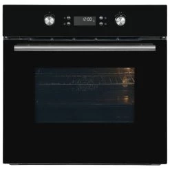 Schlussverkauf ❤️ Exquisit Elektrobackofen EBEP697-H-030 Schwarz | Pyrolyse | Schwarz-Glas 💯