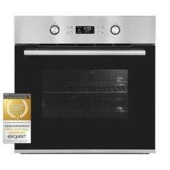Aktion ❤️ Exquisit Elektrobackofen EBEP 697-3 H | Pyrolyse | Inox-Glas 😉