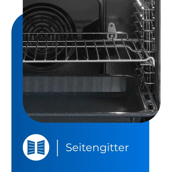 Aktion ❤️ Exquisit Elektrobackofen EBEP 697-3 H | Pyrolyse | Inox-Glas 😉 6 Aktion ❤️ Exquisit Elektrobackofen EBEP 697-3 H | Pyrolyse | Inox-Glas 😉 – Bild 4