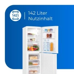 Billig ⌛ Exquisit Kühl-Gefrierkombination KGC145-50-E-040F Weiss | 142 L Nutzinhalt | Weiß 🎉 -Exquisit Verkaufsladen unnamed file 1690