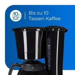 Angebote 🥰 Exquisit KA 6502 Sw | Filterkaffeemaschine | 10 Tassen | Thermoskanne | Schwarz 🛒 -Exquisit Verkaufsladen unnamed file 1697