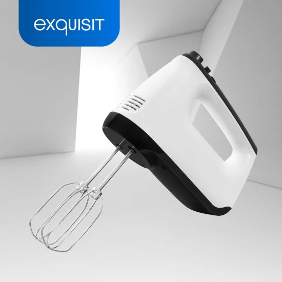 Aktion 😍 Exquisit MH 3003 We | Handmixer | 400 Watt | Turbofunktion | Weiß 🛒 4 Aktion 😍 Exquisit MH 3003 We | Handmixer | 400 Watt | Turbofunktion | Weiß 🛒 – Bild 2