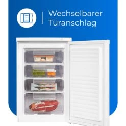 Angebote 🔥 Exquisit Gefrierschrank GS512-040E Weiss | 91 L Nutzinhalt | Weiß ✔️ -Exquisit Verkaufsladen unnamed file 1736