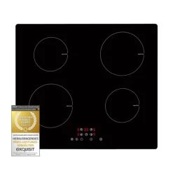 Brandneu 🧨 Exquisit Kochfeld EKI 601-2 | Induktion | Touch Control | 4 Kochstellen | Rahmenlos | 7000 W 🧨
