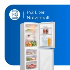 Bester Verkauf 💯 Exquisit Kühl- Und Gefrierkombination KGC145-50-040F Silber | Standgerät | 142 L Volumen | Silber 🔥 -Exquisit Verkaufsladen unnamed file 178