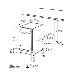 Bestpreis ⭐ Exquisit Geschirrspüler EGSP9410-E-030D Inox | 8 Programme | 10 Maßgedecke 🔔 -Exquisit Verkaufsladen unnamed file 1812
