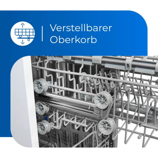 Bester Verkauf ✔️ Exquisit Geschirrspüler GSP9309-030E Weiss | 9 Maßgedecke | 7 Spülprogramme 🎉 5 Bester Verkauf ✔️ Exquisit Geschirrspüler GSP9309-030E Weiss | 9 Maßgedecke | 7 Spülprogramme 🎉 – Bild 3