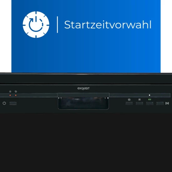Großhandel 🌟 Exquisit Geschirrspüler GSP6012-030E Schwarz | 12 Maßgedecke | Startzeitvorwahl 😉 6 Großhandel 🌟 Exquisit Geschirrspüler GSP6012-030E Schwarz | 12 Maßgedecke | Startzeitvorwahl 😉 – Bild 4