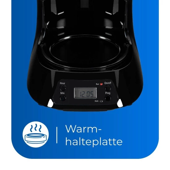 Blitzangebot 👍 Exquisit KA 6119 Isw Filter-Kaffeemaschine 900W Timer Tropfstopp Display 🥰 6 Blitzangebot 👍 Exquisit KA 6119 Isw Filter-Kaffeemaschine 900W Timer Tropfstopp Display 🥰 – Bild 5