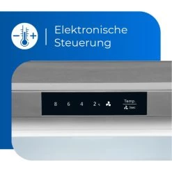 Am billigsten 💯 Exquisit Vollraumkühlschrank KS16-V-HE-011D Inoxlook | 134 L Nutzinhalt | Edelstahloptik 🎉 -Exquisit Verkaufsladen unnamed file 212