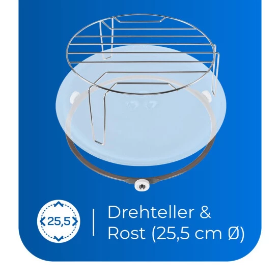 Bestpreis 😍 Exquisit Mikrowelle RMW720-3GDIG Rot | 20 Liter Nutzinhalt | 1000 Watt | Rot 👍 6 Bestpreis 😍 Exquisit Mikrowelle RMW720-3GDIG Rot | 20 Liter Nutzinhalt | 1000 Watt | Rot 👍 – Bild 4