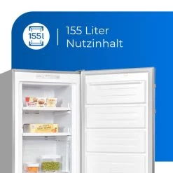 Auslauf 🤩 Exquisit Gefrierschrank GS231-NF-H-040D Inoxlook | 161 L Nutzinhalt | NoFrost | Umluftkühlung | LED-Anzeige | Wechselbarer Türanschlag | Edelstahloptik 👍 -Exquisit Verkaufsladen unnamed file 258